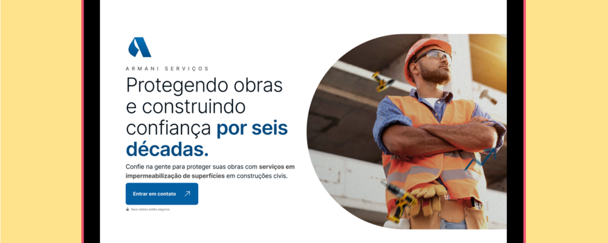 Site do Portfólio Armani