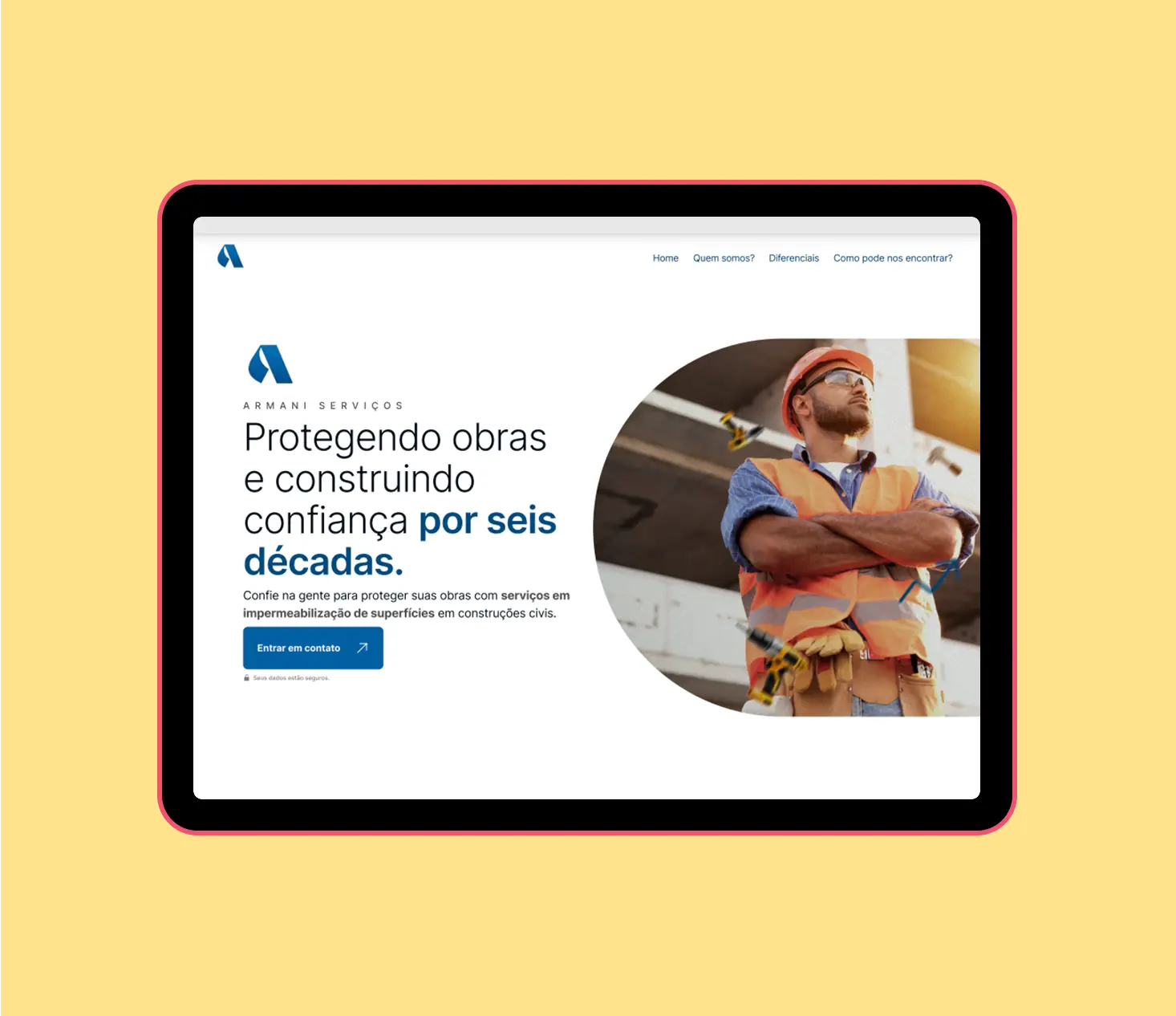 Site do Portfólio Armani